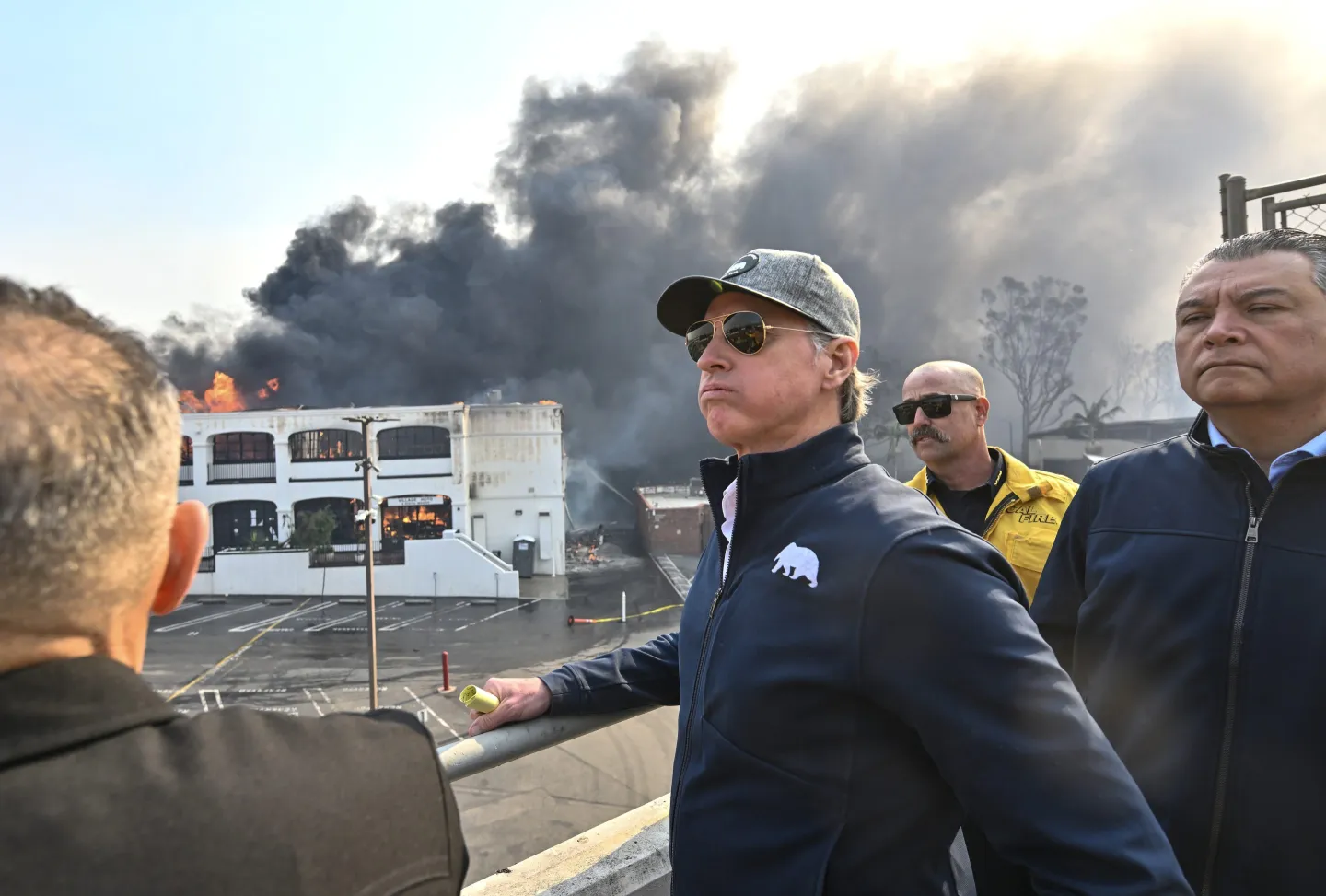 Gov. Gavin Newsom vows ‘Marshall Plan’ and suspends environmental laws to help rebuild LA after wildfires