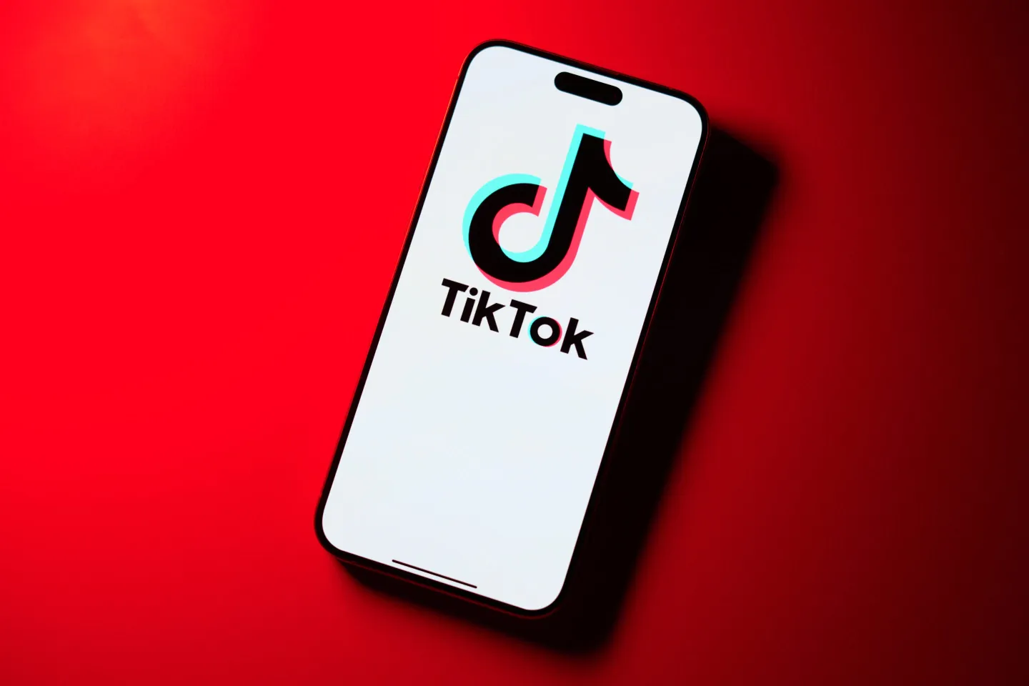 The TikTok app and logo are seen on a mobile device in this illustration photo taken in January 2025. (Photo by Jaap Arriens/NurPhoto/Getty Images)