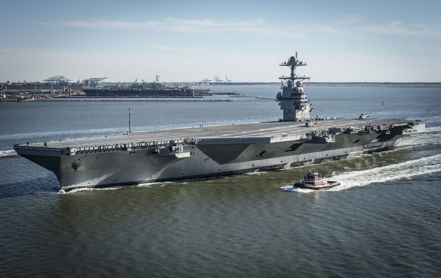 Future aircraft carriers will be named after Bill Clinton and George W. Bush