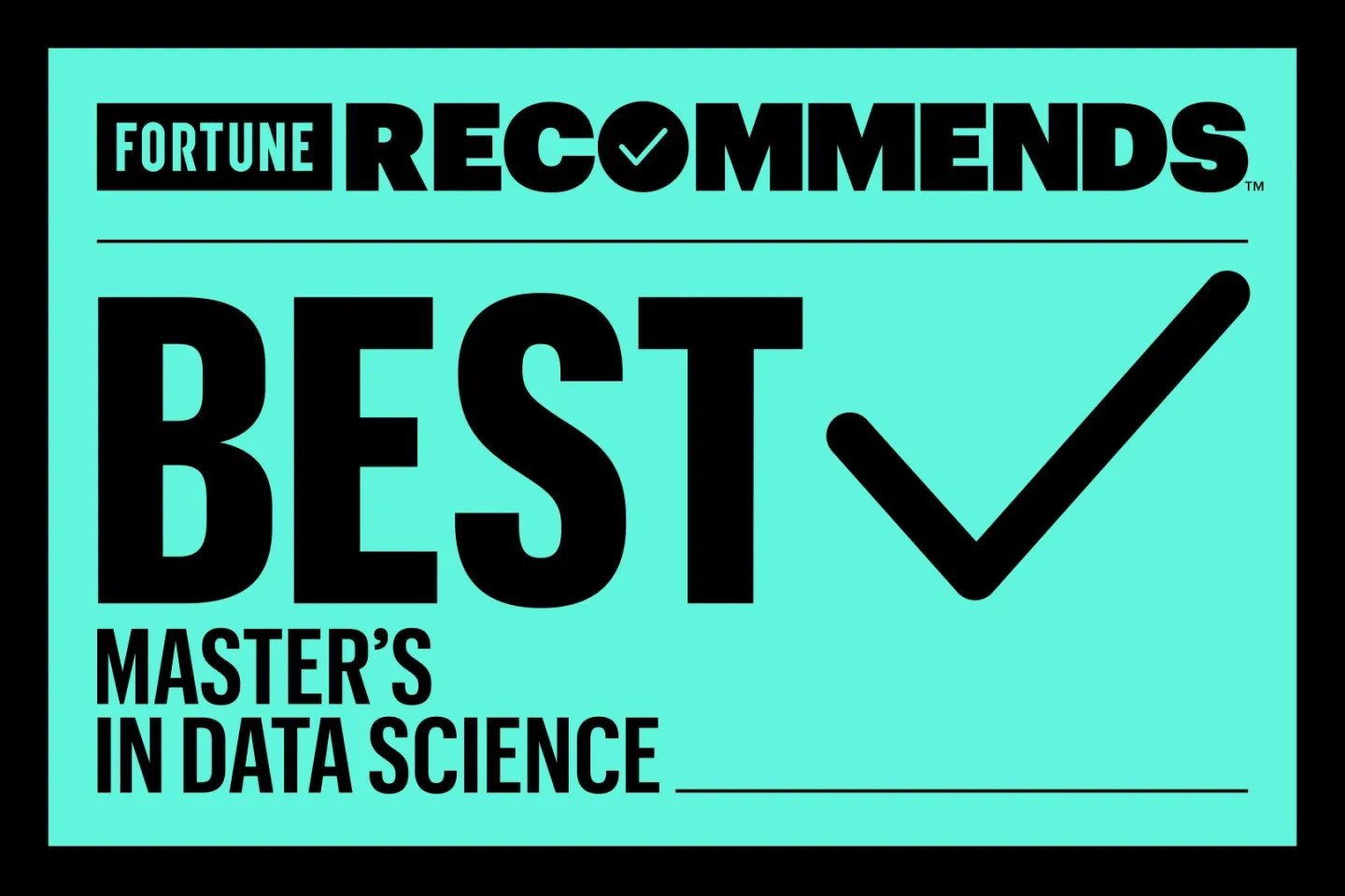 Best Master’s in Data Science for 2025