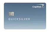 The Capital One Quicksilver Cash Rewards Credit Card.