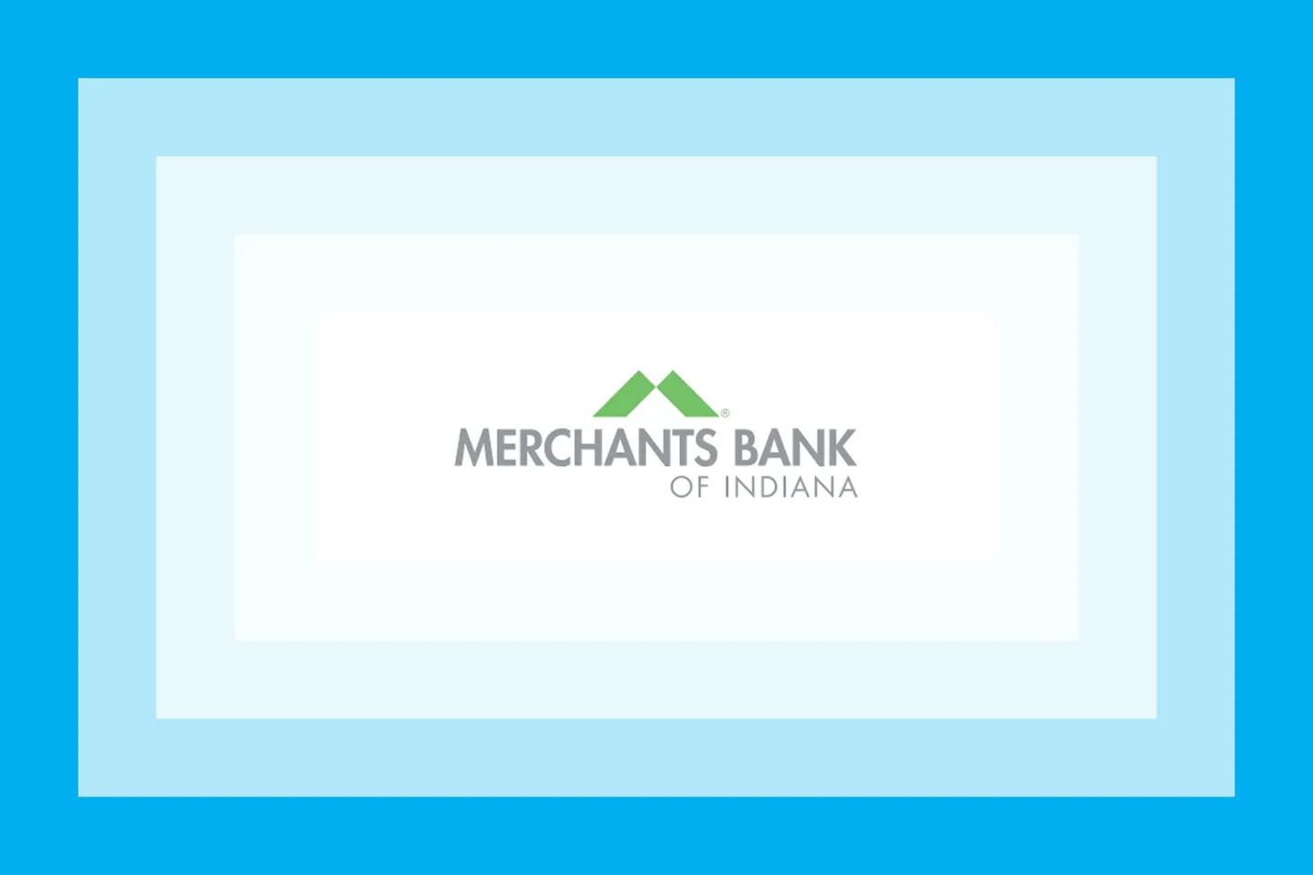 The Merchants Bank of Indiana logo.