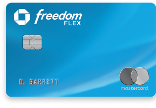 The Chase Freedom Flex Card.