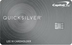 The Capital One Quicksilver Cash Rewards Credit Card.